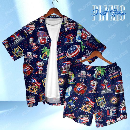 Discover Super Sport Hawaiian Shirt Bowl Vibes Bold Game Day Style Team Fans