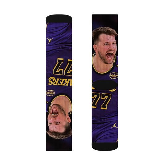 Discover Luka Doncic Socks | LA Basketball Custom Apparel