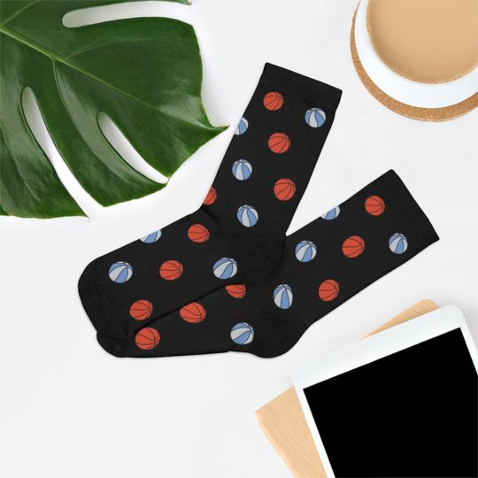 Discover Novelty Basketball Socks
