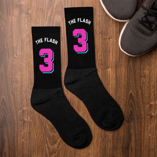 Discover Dwyane Wade Socks; Heat Nba Socks, Miami Heat Socks; Premium Basketball Socks; Warm Comfortable Sports Socks - All SOCKS are UNISEX