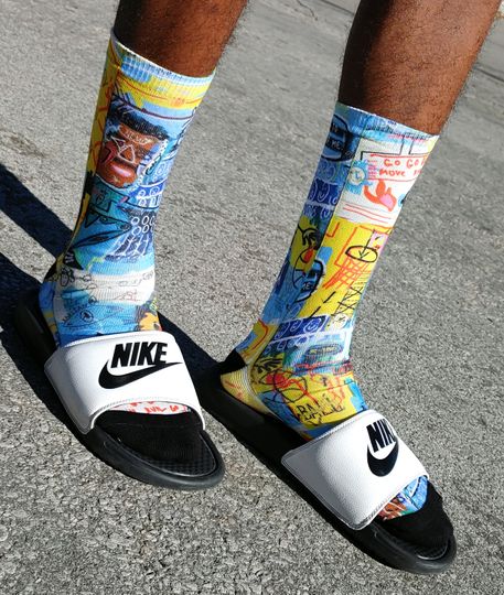 Discover Basketball Socks -Fun Gift for Basketball Mom, Dad, Elite Players, Coach or as Basketball Team Gift "Hoop Dreams" by Duntalk