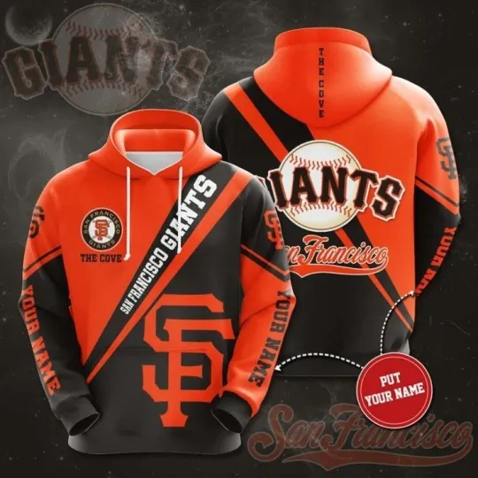 Discover Personalized San Francisco Baseball Team Giantss 3D Hoodie, Unisex Adults S-5XL
