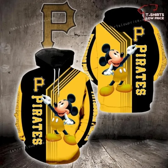 Discover Pittsburgh Baseball Team Piratess 3D Hoodie, Unisex Adults S-5XL