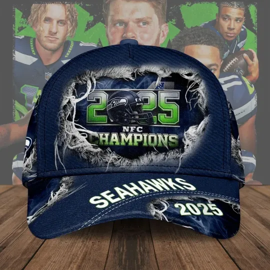 Discover Seahawks 2025 Champions Classic Cap