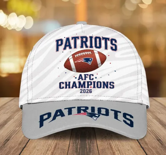 Discover New Eng Patri0T Afc Champions 2026 Classic Cap