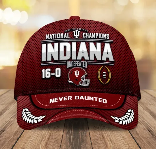 Discover Indianaa Hoosie1R Football 2025 Classic Cap Gift For Fans