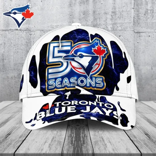 Discover Blue Jays 50th Anniversary Classic Cap