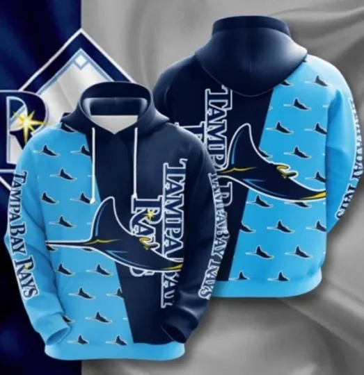 Discover Tampa Bay Baseball Team Rayss 3D Hoodie, Unisex Adults S-5XL