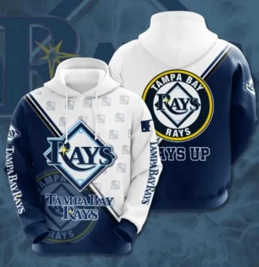 Discover Tampa Bay Baseball Team Rayss 3D Hoodie, Unisex Adults S-5XL
