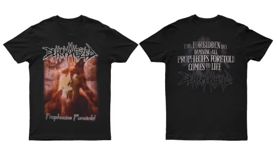 Discover Dehumanized Band Cotton T-Shirt Unisex Double Sided