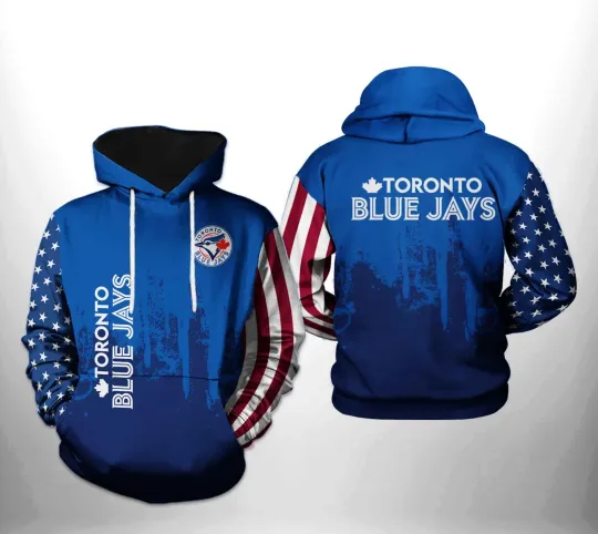 Discover Toronto Blue Baseball Team Jayss 3D Hoodie , Unisex Adults S-5XL
