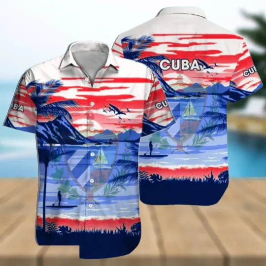 Discover Cuba Aloha Hawaiian Shirts Gift For Summer Vacation