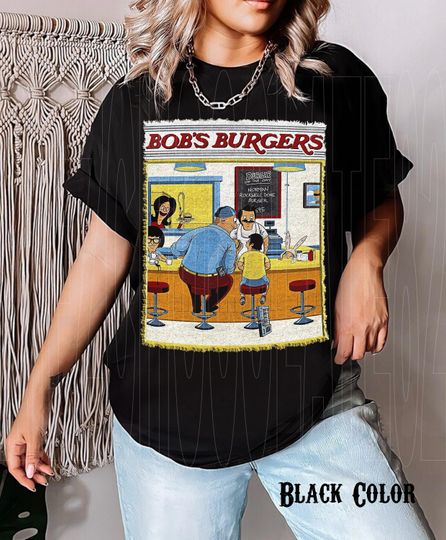 Discover Bob's Burgers Movie Poster T-shirt, Vintage Graphic Tee