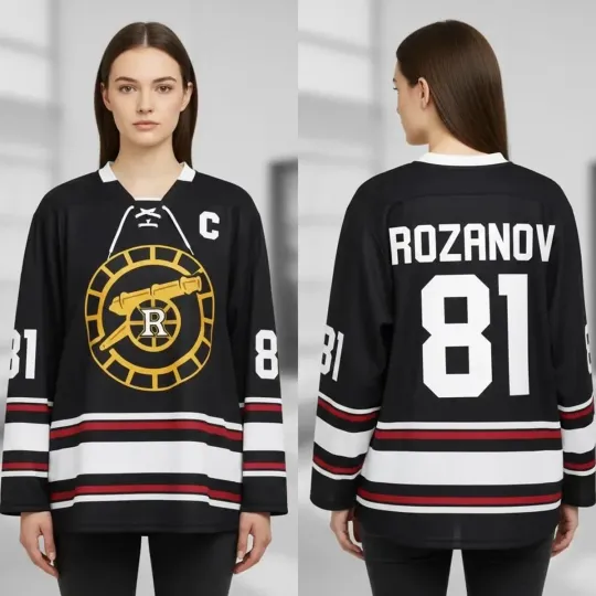 Discover Heattted Rivalry Hockey Jersey, Lace Neck Hockey Jersey USA Size