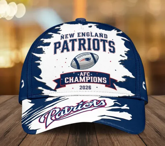 Discover New Englandd Patri0T Afc Champions 2026 Classic Cap