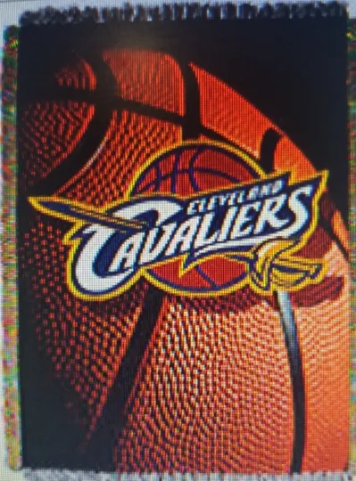 Discover Blanket CLEVELAND CAVALIERS NBA WOVEN TAPESTRY Throw  48 X 60