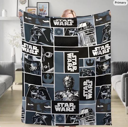 Discover Star Wars Baby Fleece Blanket, Character Blanket