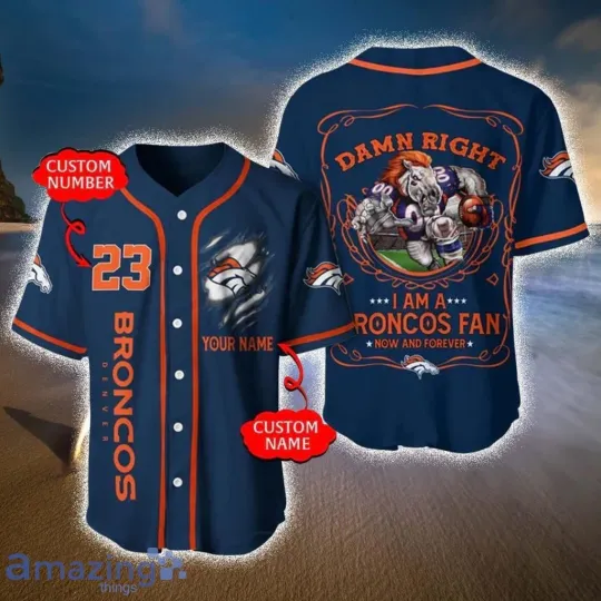 National Football League Denver Broncos Team Personalized