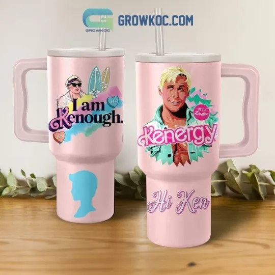 Barbie Ken Kenough Kenergy 40oz Tumbler with Handle