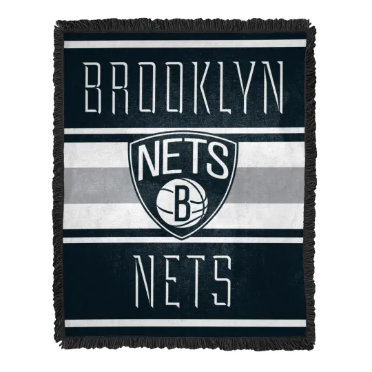 Discover Northwest NBA Atlanta Hawks Nose Tackle Woven Jacquard Throw Blanket