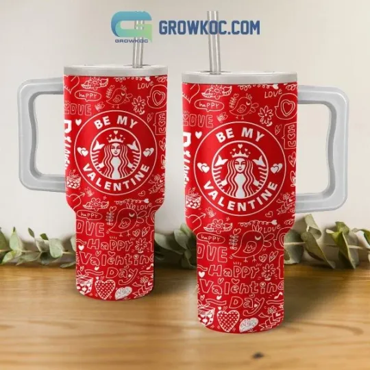 Starbucks Coffee Valentine Edition 40oz Tumbler with Handle