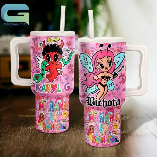 Discover Karol G Manana Sera Bonito Bichota 40oz Tumbler