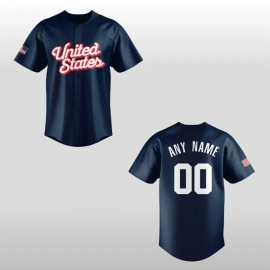 Discover USA Baseball Team 2026 World Baseball Classic Baseball Jersey