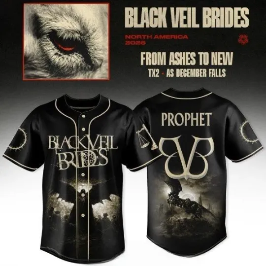 Discover Veil Brides From Ashes To New Tour Jersey
