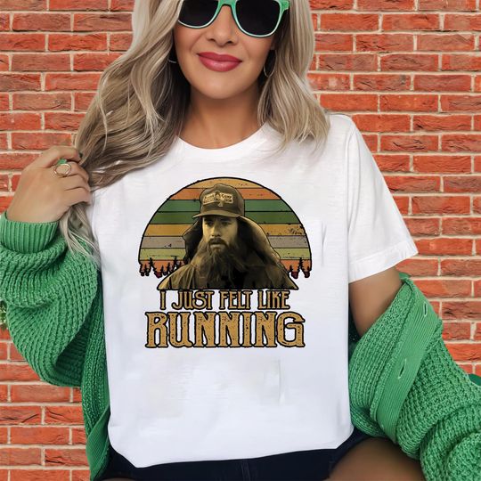 Retro Forrest Gump I Just Felt T-Shirt