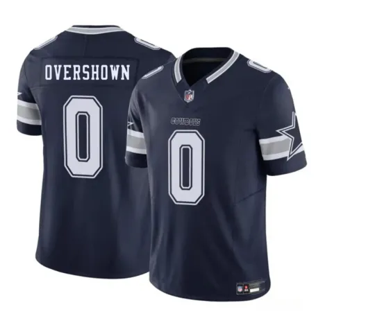 Discover DeMarvion Overshown MEN #0 2025 Stitched Jersey Navy/White