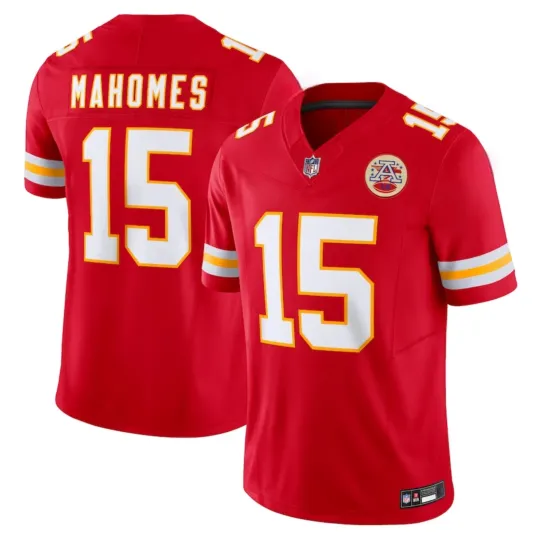 Discover Men's Chiefss #15 Patrick Mahomes red Limited Jersey Stitched Jersey