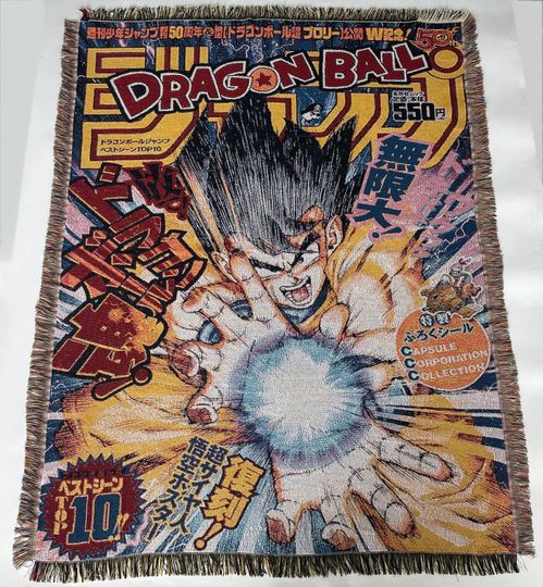 Discover Anime Tapestry Woven Blanket