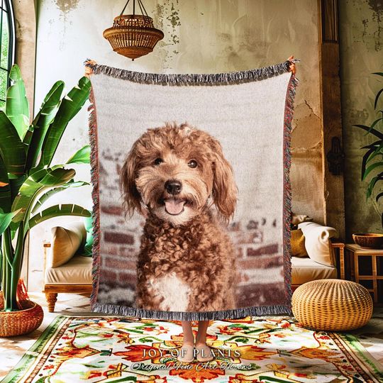 Discover Custom Photo Blanket Personalized Picture Blanket Customizable Special Memory Cotton Woven Throw | Sentimental Gift Personalize Tapestry