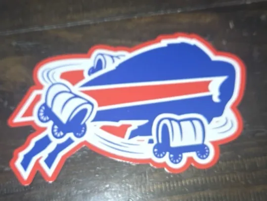 Discover Buffalo Circle the Wagon Magnet - Fans Buffalo Parody Magnet