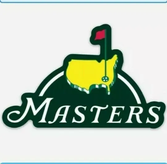 Discover Masters Golf Logo Magnet