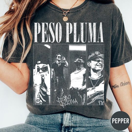 Discover Comfort Colors Peso Pluma Merch T-Shirt, Dinastia Graphic Tee
