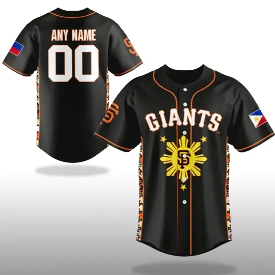 Discover Personalized - Giants x Filipino Heritage Night giveaway Jersey - All Size