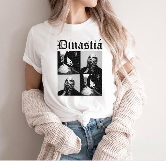 Discover Peso Pluma y Tito Doble P Shirt, Dinastia Mexican Corridos Shirt, Mexican Corridos Concert Merch, Limited Edition