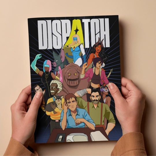 Discover Dispatch Heroes Video Game Wall Art | HD Anime & Gamer Poster Print