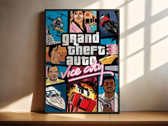 Discover Video Game Poster | Gaming Wall Art | Gamer Wall Decor | Video Game Print