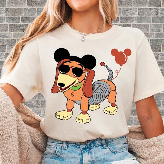 Discover Disney Toy Story Slinky Dog Unisex T-Shirt Hoodie Sweatshirt Romper | Premium DTF Print | Vintage & Aesthetic Styles | N145