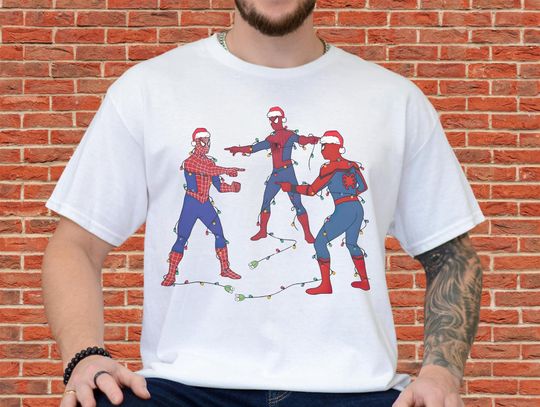 Discover Spiderman Christmas T-Shirt for Boy & Girl