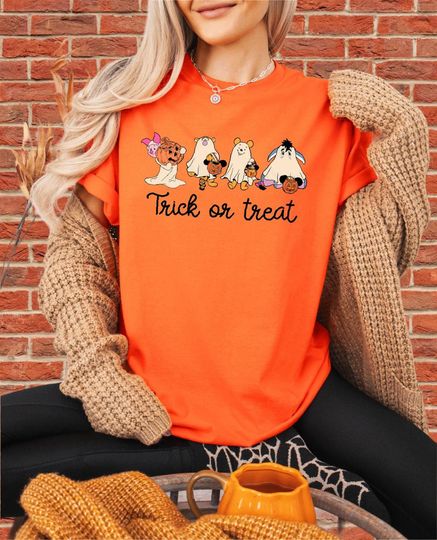 Discover Winnie Trick Or Treat T-Shirt for Boy & Girl