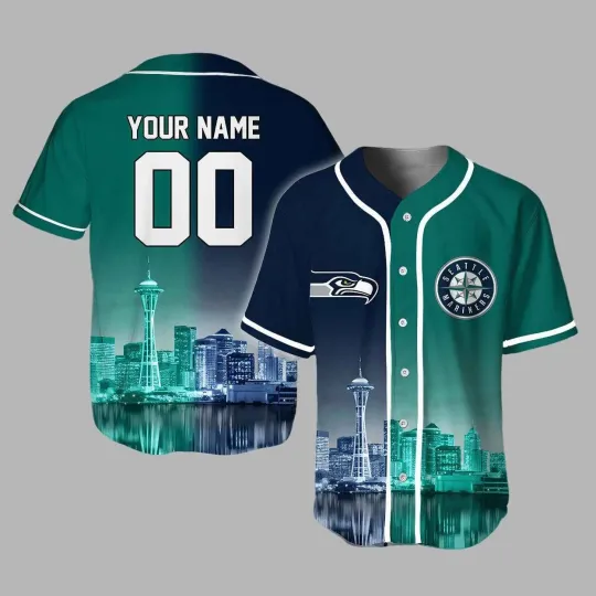 Discover Seahawkss x Marinerss Custom Jersey - All Size