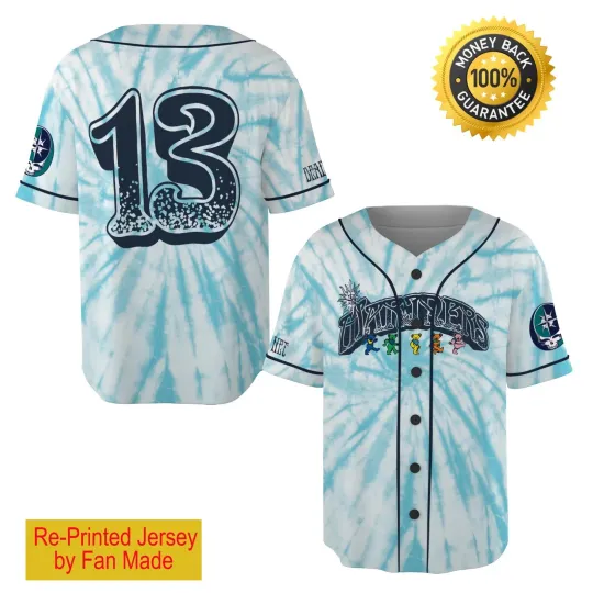 Discover Seatttlle Mariners x Grateffuul Dead Day Jersey Giveaway - All Size