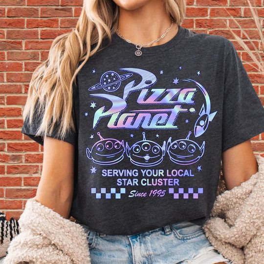 Discover Toy Story Pizza Planet T-Shirt for Boy & Girl