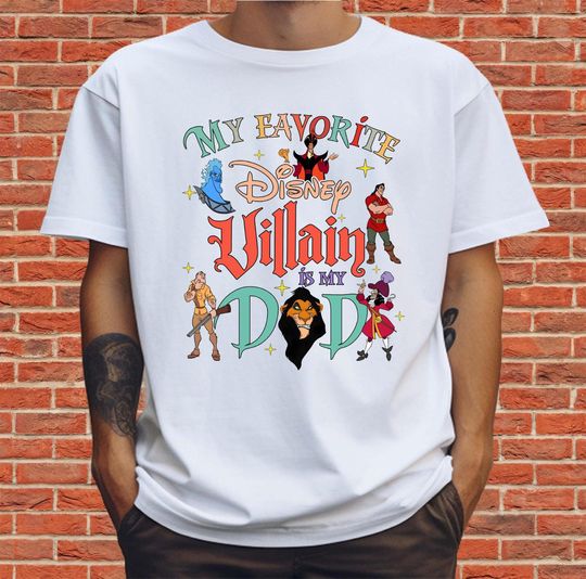 Discover My Favorite Disney Villain Is My T-Shirt for Boy & Girl