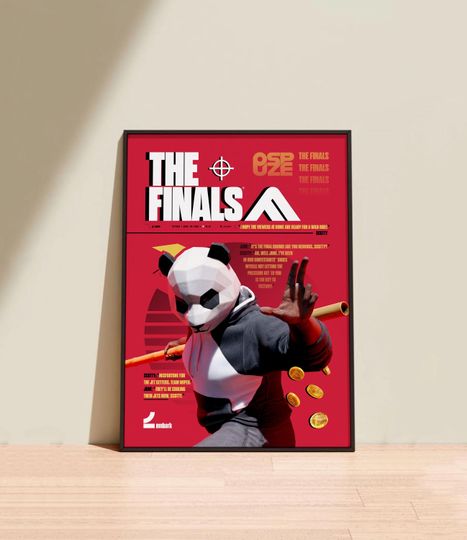 Discover Poster "The Finals" | Room Decor | Wall Decor | Game