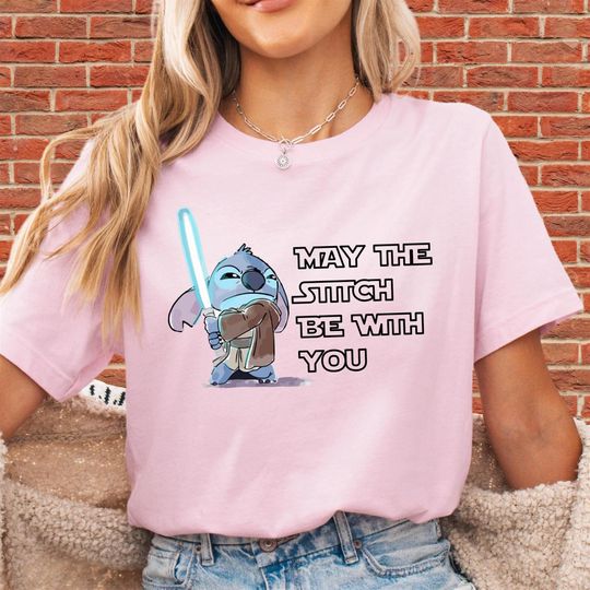 Discover May The Stitch Be With You T-Shirt for Boy & Girl