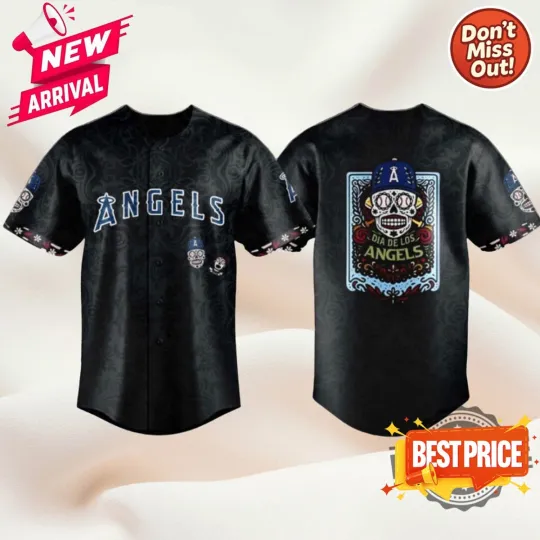 Discover Angels Día De Los Muertos Jersey
